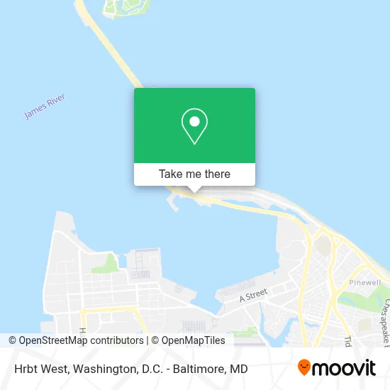 Hrbt West map