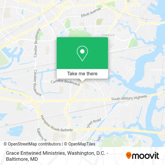 Grace Entwined Ministries map