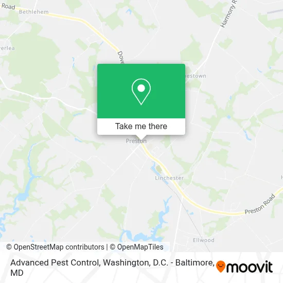 Advanced Pest Control map