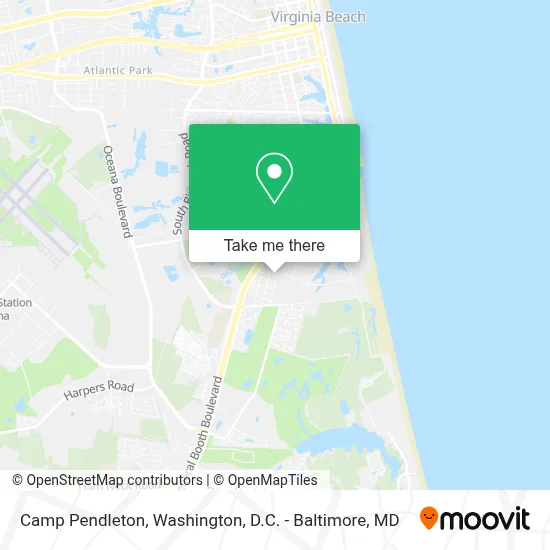 Camp Pendleton map