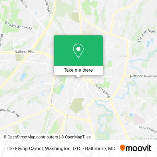 The Flying Camel map