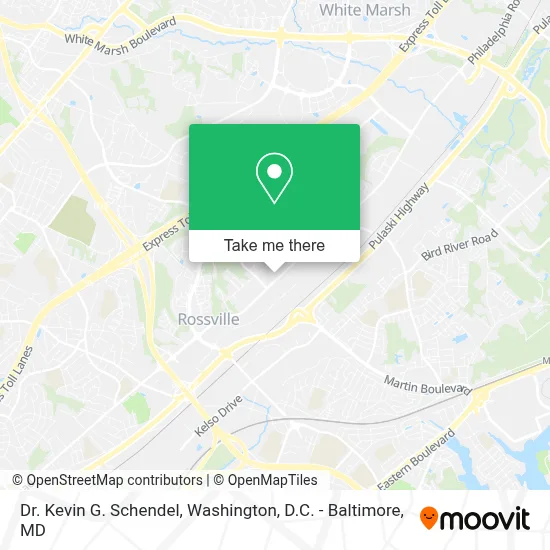 Dr. Kevin G. Schendel map