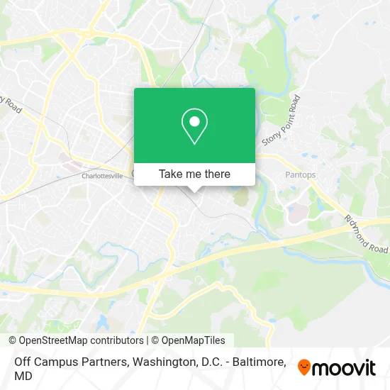Off Campus Partners map