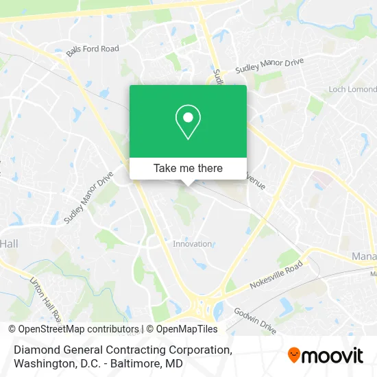 Diamond General Contracting Corporation map