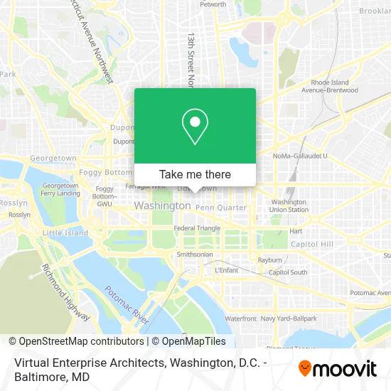 Virtual Enterprise Architects map