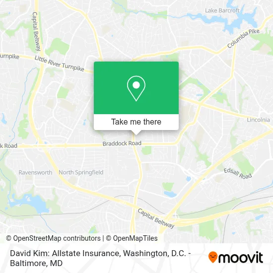 David Kim: Allstate Insurance map