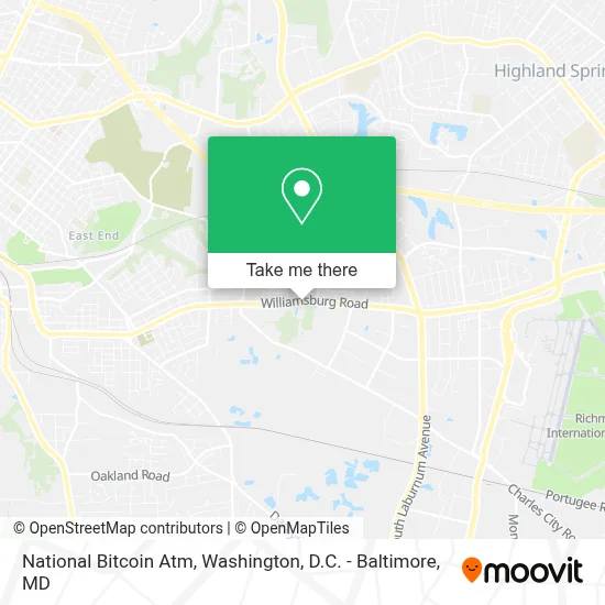 National Bitcoin Atm map