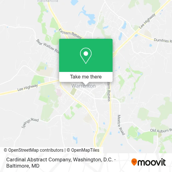 Cardinal Abstract Company map