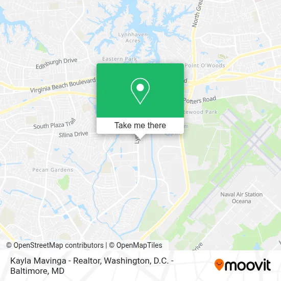Kayla Mavinga - Realtor map