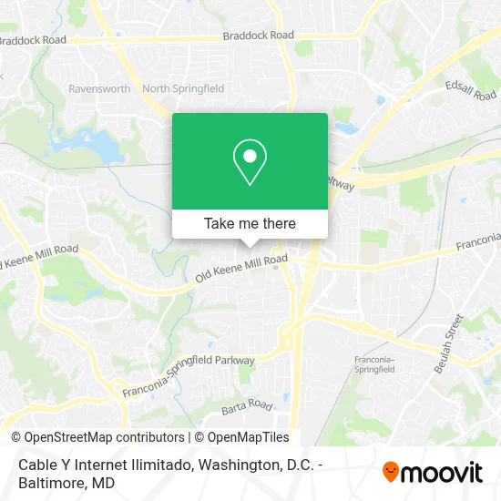 Cable Y Internet Ilimitado map