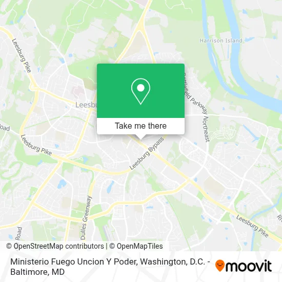 Ministerio Fuego Uncion Y Poder map