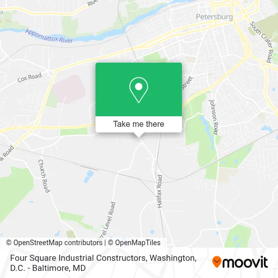 Four Square Industrial Constructors map