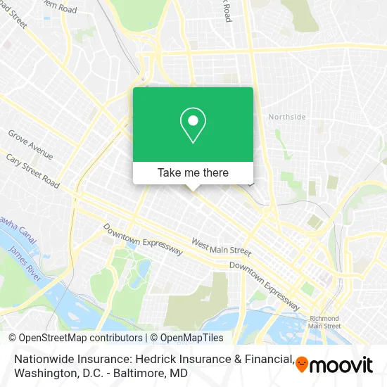 Nationwide Insurance: Hedrick Insurance & Financial map
