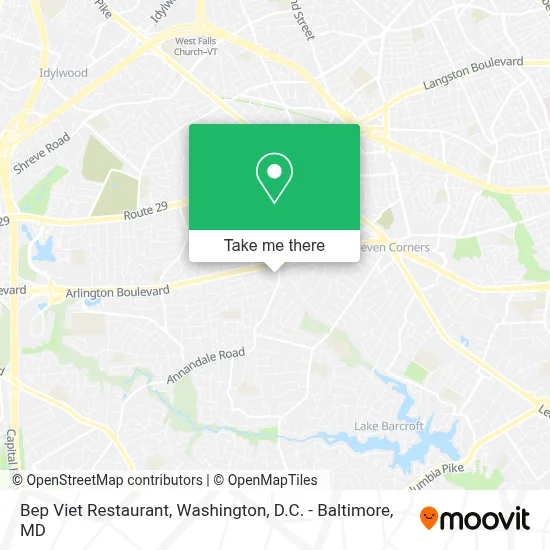 Bep Viet Restaurant map
