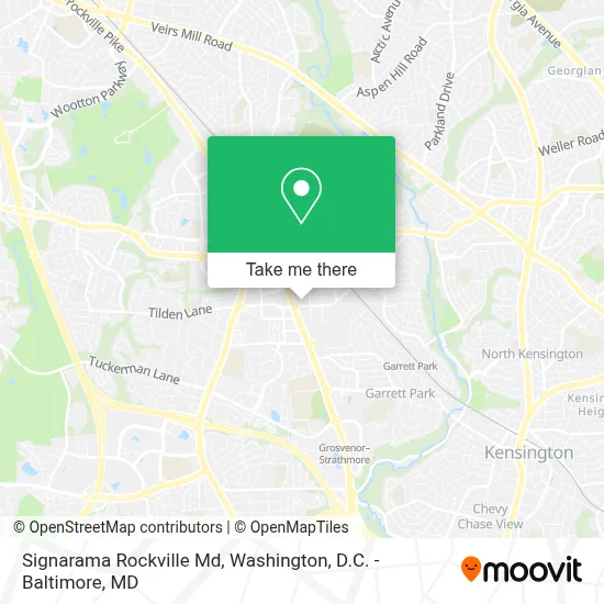 Signarama Rockville Md map