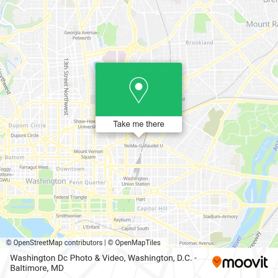 Washington Dc Photo & Video map