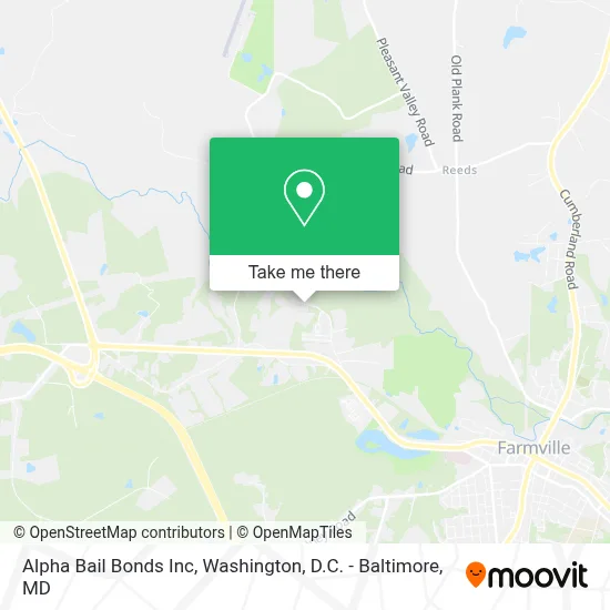 Alpha Bail Bonds Inc map