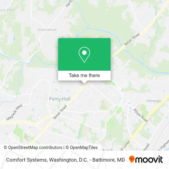 Comfort Systems map