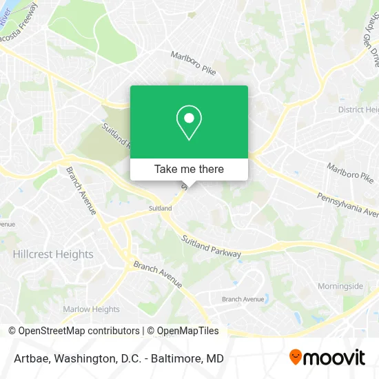 Artbae map