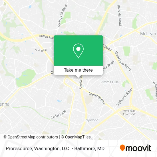 Proresource map