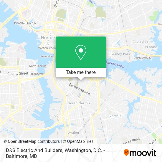 D&S Electric And Builders map