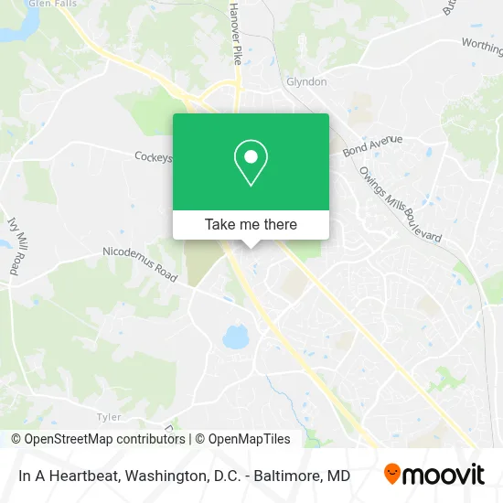 In A Heartbeat map