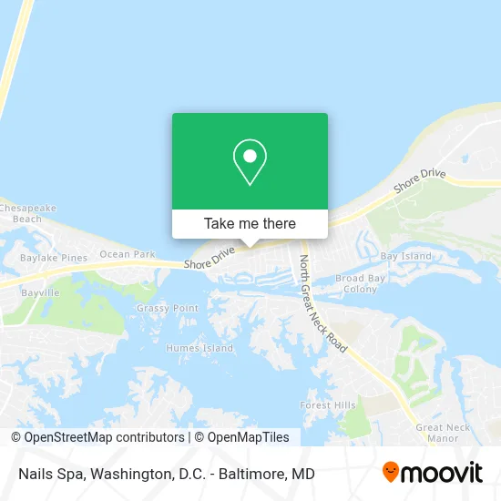 Nails Spa map