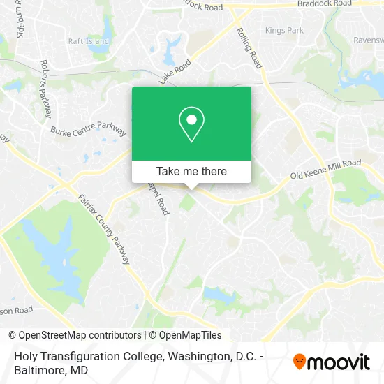 Holy Transfiguration College map