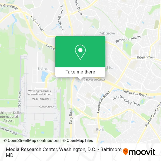 Media Research Center map