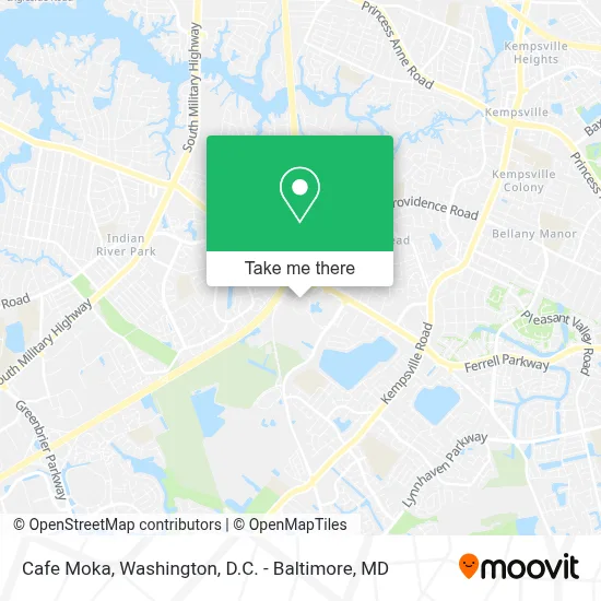 Cafe Moka map