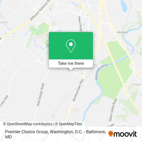 Premier Choice Group map