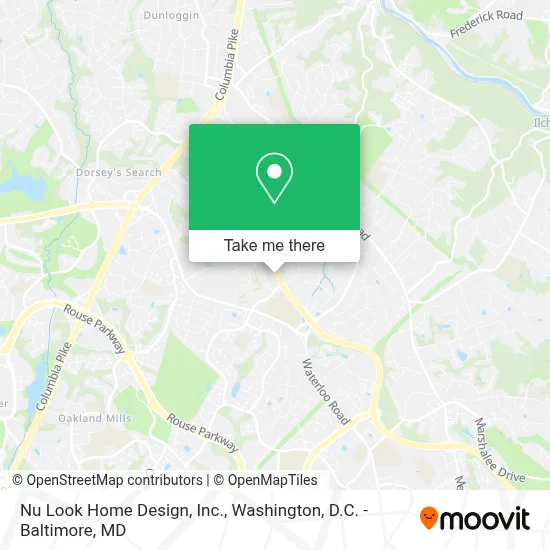 Nu Look Home Design, Inc. map