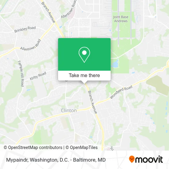 Mypaindr map