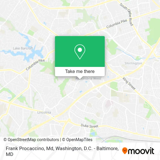 Frank Procaccino, Md map