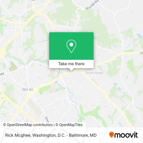 Rick Mcghee map