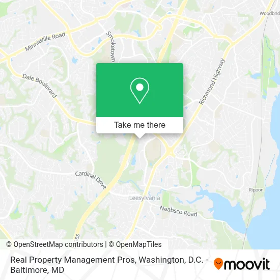 Real Property Management Pros map