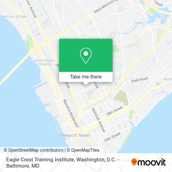 Eagle Crest Training Institute map