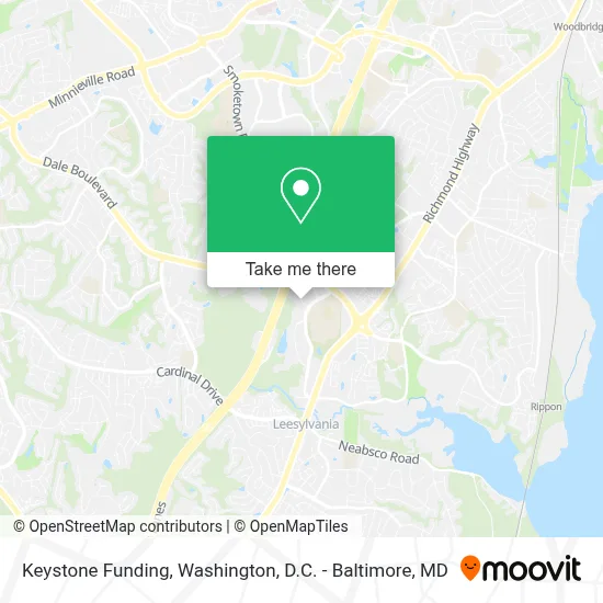 Keystone Funding map