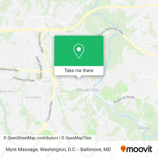 Mynt Massage map