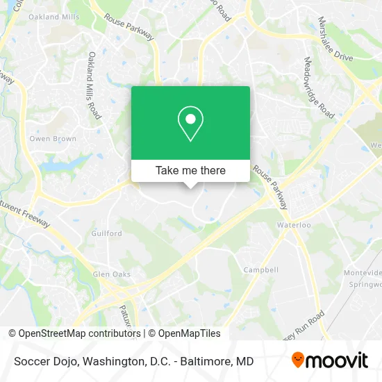 Soccer Dojo map