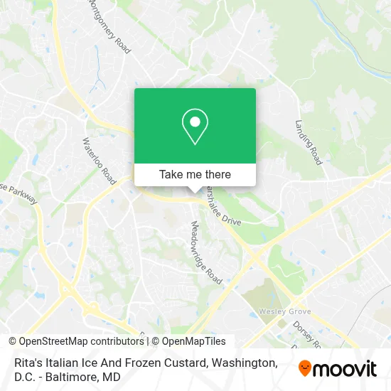 Rita's Italian Ice And Frozen Custard map