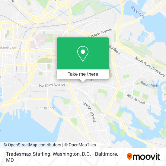 Tradesmax Staffing map