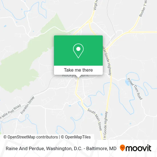 Raine And Perdue map