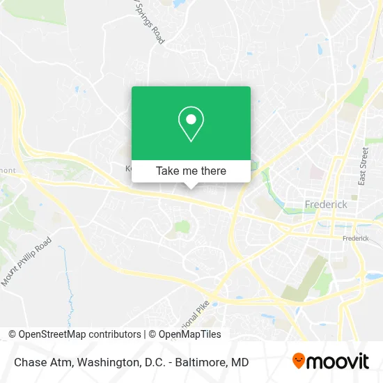 Chase Atm map