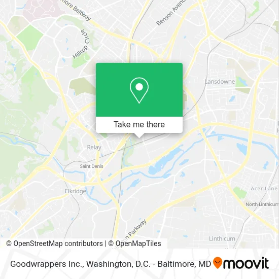 Goodwrappers Inc. map
