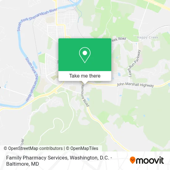 Family Pharmacy Services map