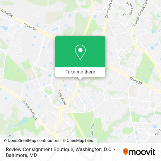 Review Consignment Boutique map