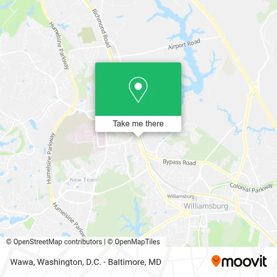 Wawa map