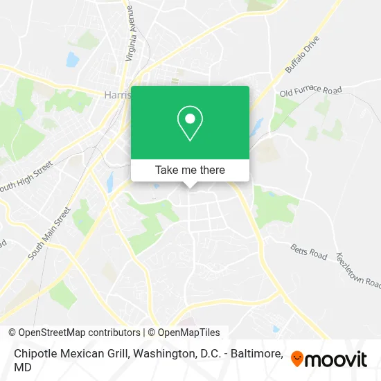Chipotle Mexican Grill map