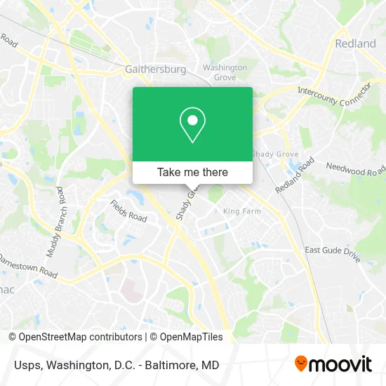 Usps map